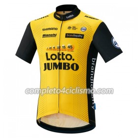 Maglia 2018 LottoNL-Jumbo N001 Manica Corta